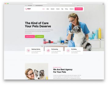 PetVet Free Template