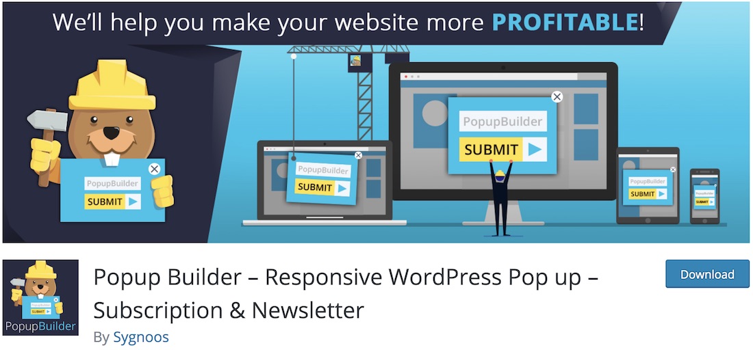 popup builder wordpress plugin