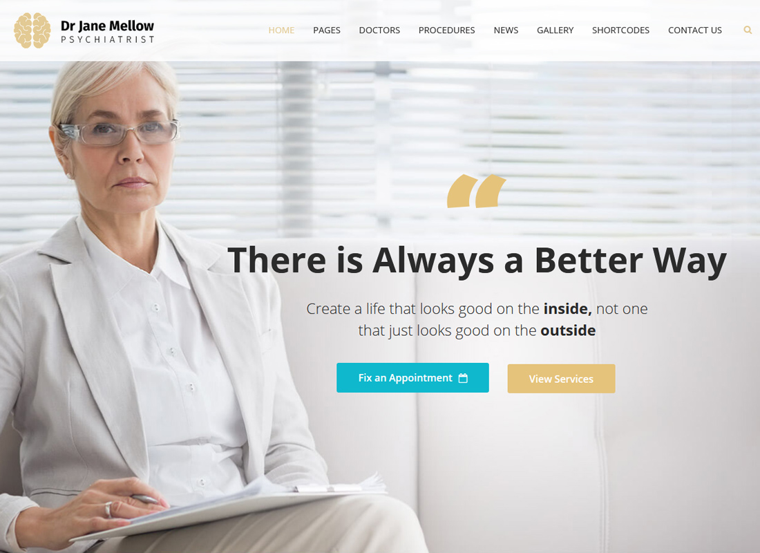 Psychology Therapist | Psychologist, Counseling WordPress Theme