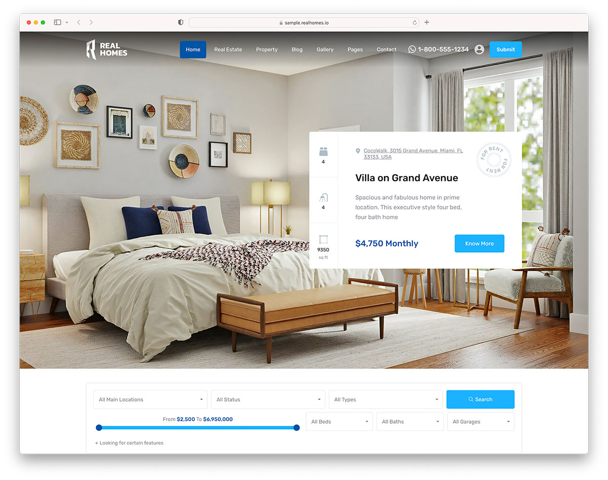 real estate WordPress themes