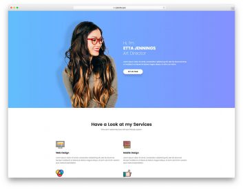 Resume Free Website Template