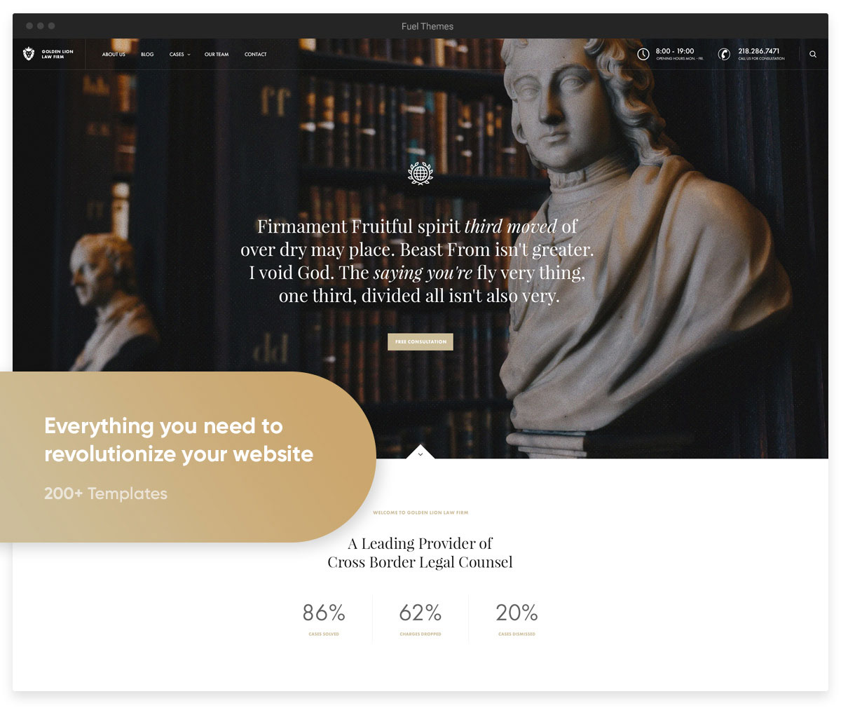 revolution law firm wordpress theme