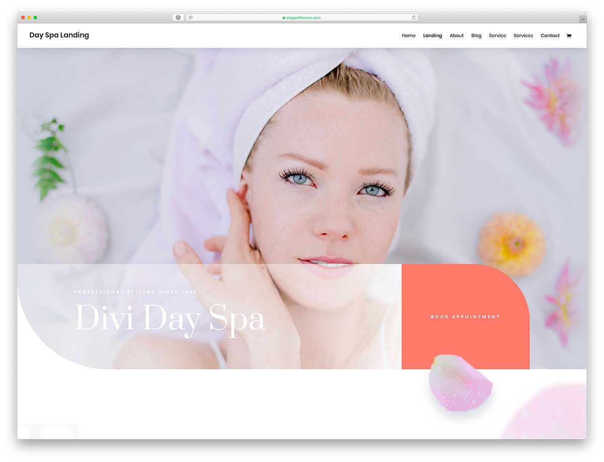 salon WordPress theme