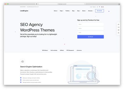 Seo Agency Wordpress Themes