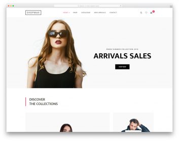 Shopmax Free Template