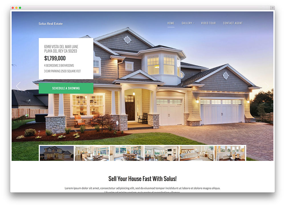 solus - single property theme