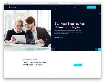 StartupBusiness Free Template