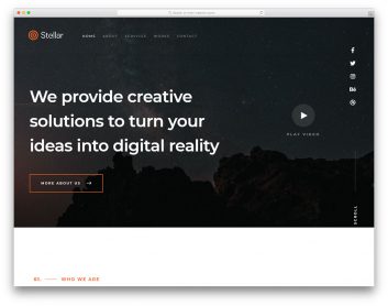 Stellar Free Template
