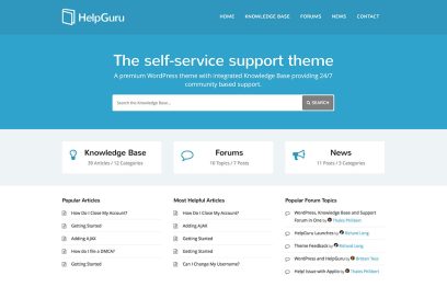 Wordpress Tech Support Themes