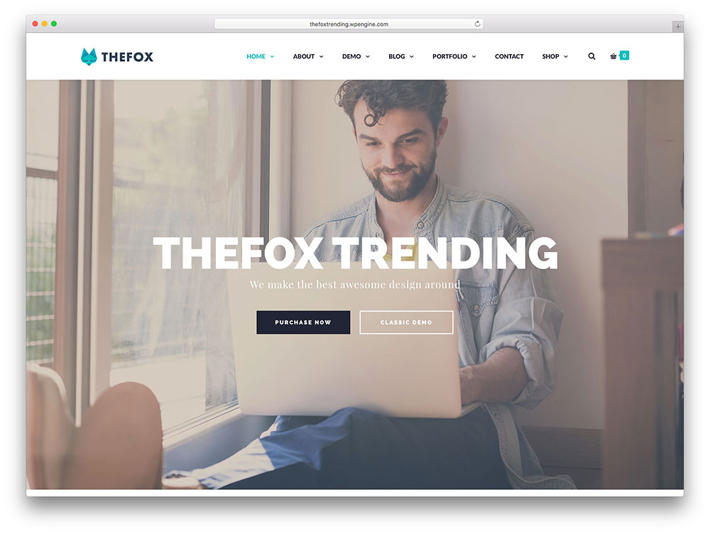 thefox - modern corporate theme