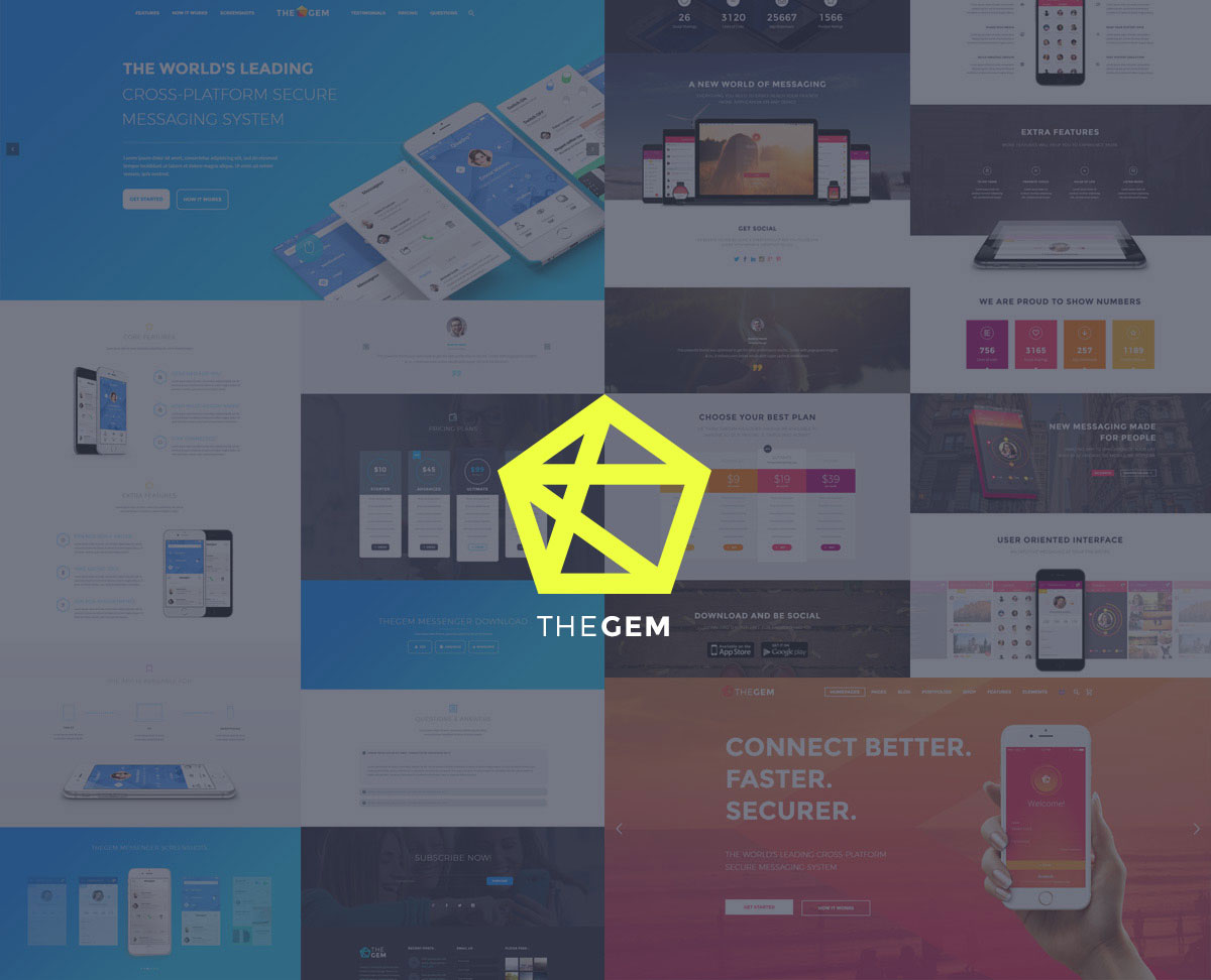 thegem-app-showcase-template