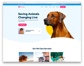 ThePetcare Colorlib Template