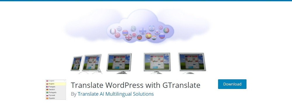 Translate WordPress with GTranslate