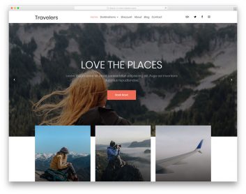 Travelers Free Template