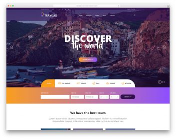 Travelix Free Template