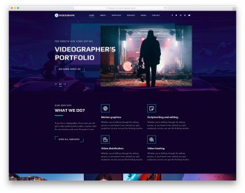 Videograph Free Template