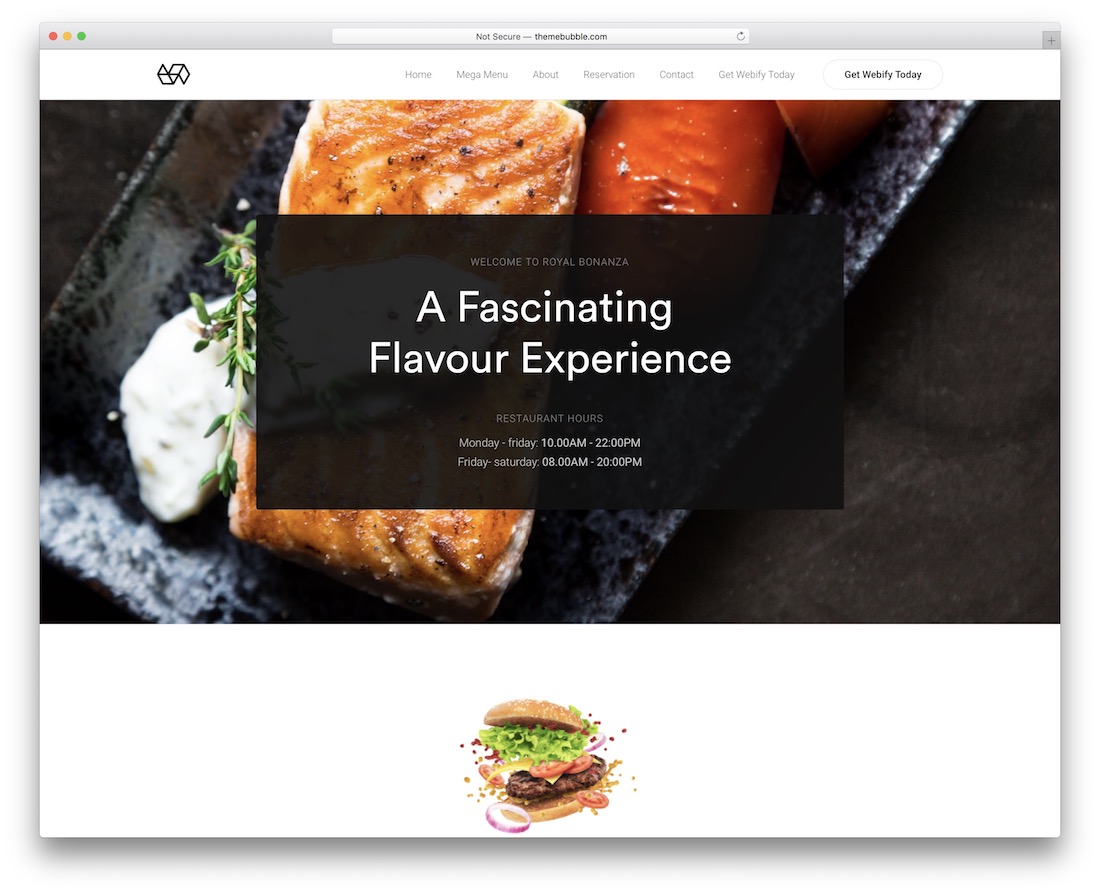 webify coffee shop wordpress theme