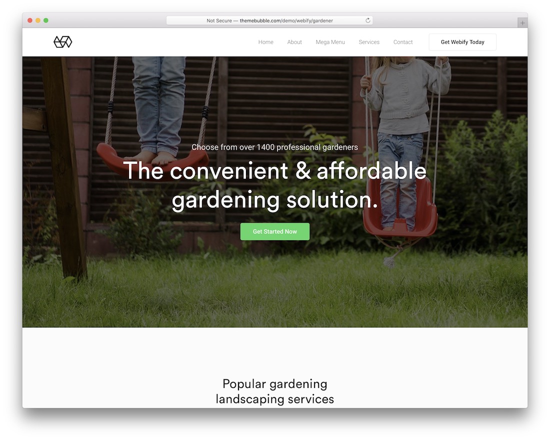 webify farming wordpress theme