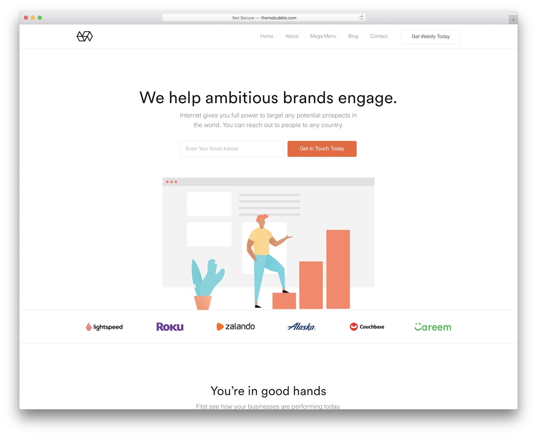 webify seo optimized wordpress theme