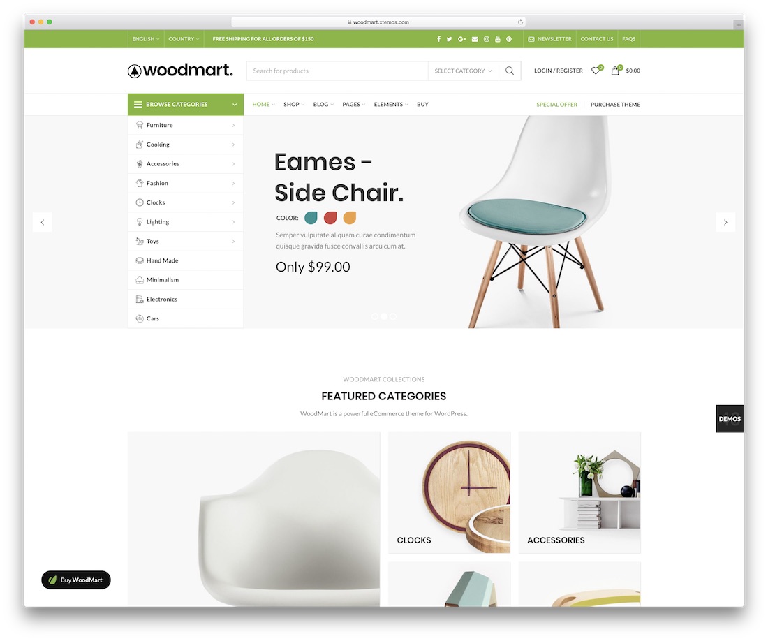 woodmarrt ecommerce wordpress theme