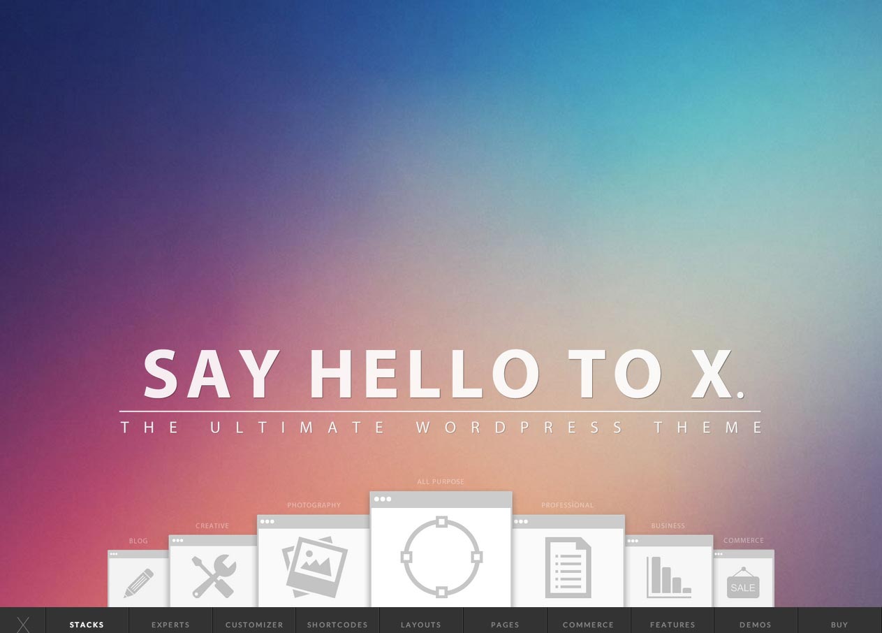 X - Ultimate WordPress Theme Preview