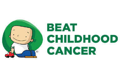 Beat childhood cancer logo