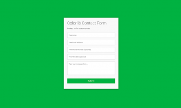 Colorlib Contact Form