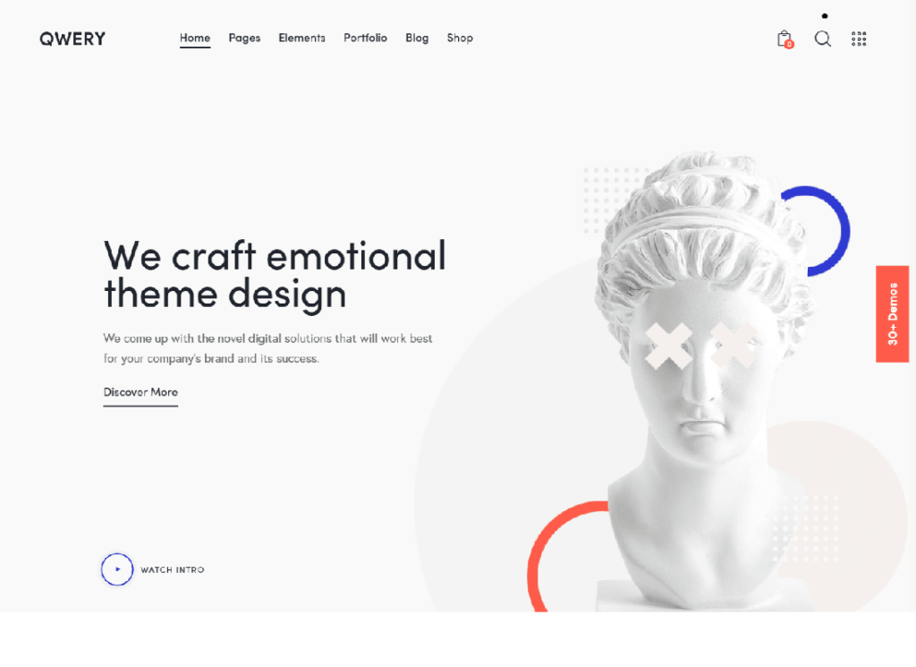 Qwery - Multi-Purpose Business WordPress Theme + RTL