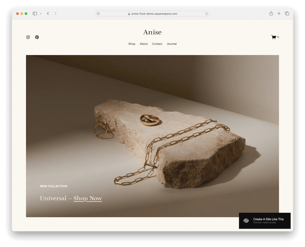 squarespace luxury templates