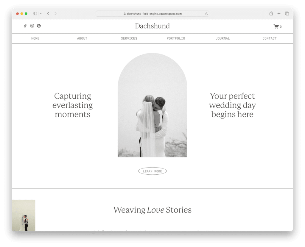 squarespace wedding photographer templates